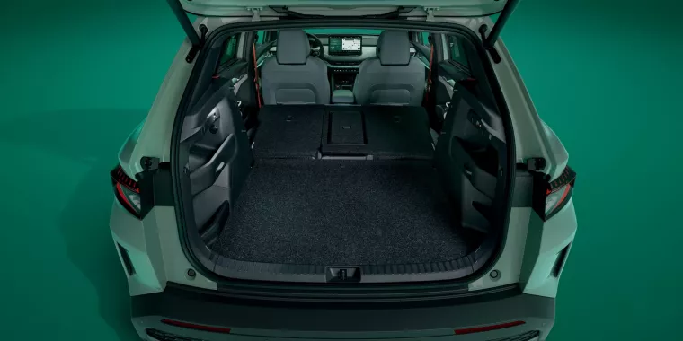 New Skoda Elroq coffre